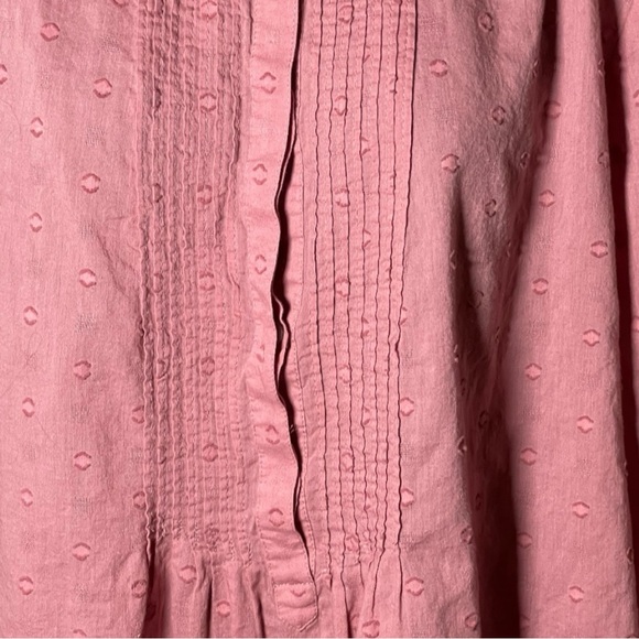 J. Jill Pink Clip-Dot Popover Tunic Size XL - Picture 5 of 16